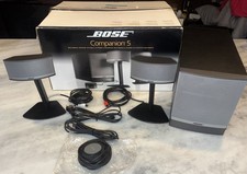 Bose Companion 5 Multimedia Speaker System w/Subwoofer Complete ~ Excellent ~ Computer Speakers price