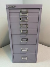NEW!  Bisley 8 Drawer MultiDrawer - Lilac  **REDUCED PRICE** Office Drawer Unit price