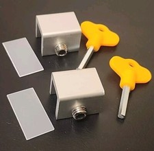 2 Pack Sliding Window Cabinet Locks Stopper Adjustable Security Window Seal Lock Adjustable Window Lock price