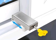 Large Sliding Window Locks 3 Sets 0.66'' to 1.65'' Adjustable Width Stainless Adjustable Window Lock price