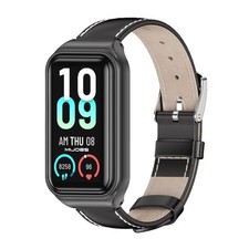 Genuine Leather Replacement Strap for Amazfit Band 7 Smart Bracelet Accessories Smart Bracelet Accessory price