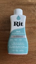 RIT DYE Liquid All-Purpose - Teal - 8 Oz Fabric Dye price