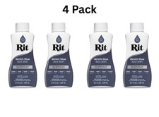 (4-pack) Rit All-Purpose Liquid Dye, Denim Blue, 8 fl oz Fabric Dye price