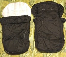 New Footmuff Carriage Mat Stroller Sleeping Bag Winter Universal Crown Black Stroller-Pram Footmuff price