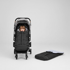 THE KENKYO Black Universal Footmuff For Stroller Winter Warm Baby Bunting Bag Stroller-Pram Footmuff price