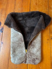 Sheepskin Shearling Stroller Baby Bunting Spectacular Rare ultra warm Stroller-Pram Footmuff price