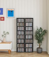 CD Storage Tower, 8-Tier CD Cabinet with Adjustable Shelves DVD Stand Tower CD - DVD Shelf / Unit / Cabinet price