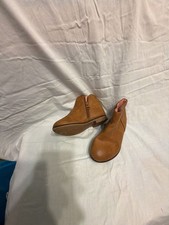 Cat & Jack Girls' Cognac Brown Zip-Up Ankle Boots Girls' Booties price
