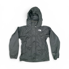 Girls’ The North Face HyVent waterproof jacket, black, size S (7/8) Girls' Raincoat price