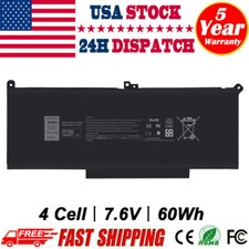 F3YGT Battery For Dell Latitude 12 7000 7280 7290 13 7380 7390 14 7480 7490 60Wh Laptop Battery price