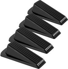 4 Pack Door Stoppers, Rubber for Bottom of Door, Rubber Door Stopper Wedge, Stur Door Stopper price