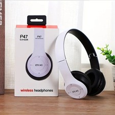 Bluetooth 5.0 Wireless Headphones Foldable HiFi Stereo Bass Mic Gift for Kids Ga Kids' Headphones price