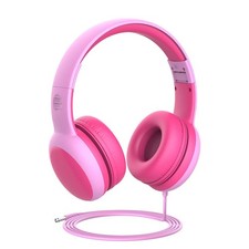 gorsun Kids Headphones with Limited Volume, Cat Ear Toddler Headphones, Pink Kids' Headphones price