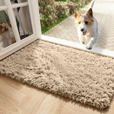 Luxury Plush Shaggy Indoor Door Mat Soft Faux Fur Anti Slip Entrance Carpet Rugs Baby Room Rug price