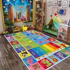 ABC Carpet,Kids Carpet for Playroom, Classroom Floor Play Mat for Kids,Preschool Baby Room Rug price