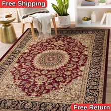 Traditional Living Room Rugs 8x10 Oriental Medallion Area Rug Carpet Bedroom Rug Baby Room Rug price