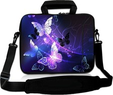 Neoprene Shoulder Bag for 14-15.6 inch Laptops with Handle and Accessories Pocke Laptop Accessories price