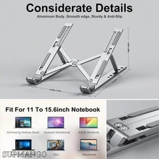 Portable Laptop Stand Aluminum Notebook Support Computer Bracket Macbook Air Pro Laptop Accessories price