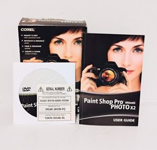 Corel Paint Shop Pro Photo X2 Ultimate Windows XP Vista CD & Instruction Guide Photo & Clipart Software price