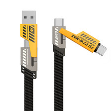 Multi Charging Cable 4 in 1 Fast Charging Cable & Data Sync for iphone Samsung Mobile Phone Cable price