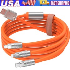 3 in 1 Fast Charging Cable Cell Phone Charger Cord For iPhone Type C Micro USB Mobile Phone Cable price