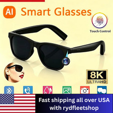 8K Camera AI Smart Glasses Touch Control Photo Recording Translator Voice Assist Smart Glasses price