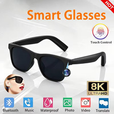 8K Camera AI Smart Glasses Touch Control Photo Recording Translator Voice Assist Smart Glasses price