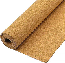 Natural Cork Board Textured Vinyl Wrap Shelf Sheet Roll Drawer Liner 16 in x 3ft Drawer Shelf price