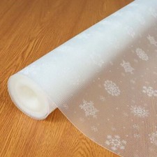 Refrigerator Liners Non Slip Waterproof Kitchen Drawer Shelf Liner, Clear Snow Drawer Shelf price