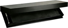 Hidden Compartment Floating Shelf with Concealed Drawer - Black Wall Mounted Drawer Shelf price