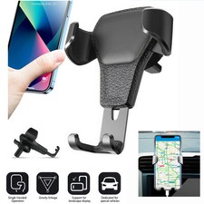 Phone Holder Car Air Vent Gravity Design Mount Cradle Stand For Mobile Phone GPS Phone Holder price