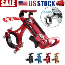 360° Aluminum Motorcycle Bike Bicycle GPS Cell Phone Holder Handlebar Mount LOT Phone Holder price