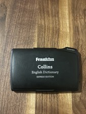 Franklin DMQ221 Collins English Dictionary Thesaurus Electronic Pocket Tested Electronic Dictionaries price