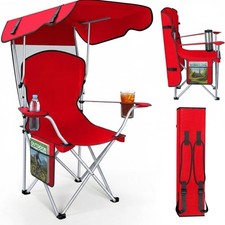 Camping Chair with Canopy Foldable W/Sun Shade for Beach Camping Folding Chair Camping Chair price