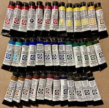 38 Daniel Smith Extra Fine Watercolor Paint Lot Colors 5ml Artist Grade Tubes Watercolor Paint price