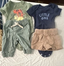 Unisex Baby 0-3M 8pc Cotton Knit Outfit Set Bodysuit Pants Shorts Tee Baby Mevlut Outfit price