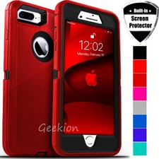 For iPhone 6 7 8 Plus SE 2020 Shockproof Rugged Case Cover + Screen Protector Mobile Phone Case price