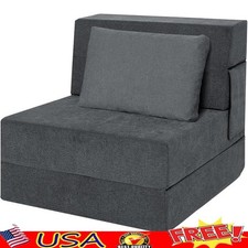 Multi-Functional Foldable Sofa Bed Ergonomic Removable Cover Portable Couch Grey Sofa Bed price