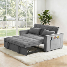 3&1 Convertible Sleeper Sofa Bed Velvet Pull Out Couch Adjustable Loveseat Futon Sofa Bed price