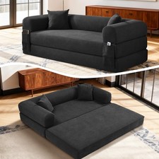 80" Queen Convertible Sofa Bed, No Assembly Modern Boneless Couch Sofa in Box Sofa Bed price