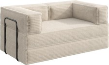 71'' Futon Sofa Bed, Convertible Sleeper Sofa, Folding Pull Out Sofa Bed price