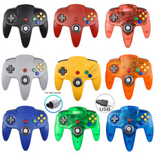 New USB/N64 Controller Gamepad Wired Game Joypad for Nintendo 64 Console/PC Mac Tablet PC Accessories price