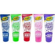 Crayola Bathtub Finger Paint Soap 3 Pack New Vibrant Colo Sky Blue, Pink, Purple Face & Finger Paint price