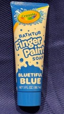 CRAYOLA Bathtub Finger Paint Soap Fun For Kids ~ BLUE 3 fl oz NEW Face & Finger Paint price