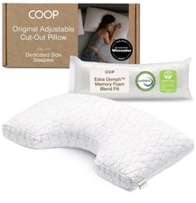 Coop Home Goods The Original Cut-Out Adjustable Pillow, King Size Bed Pillows Baby Gold Pillow price