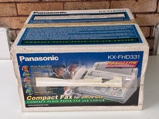 Vtg~ Panasonic Compact Plain Paper Fax Copier Machine KX FHD331~NEW Factory Seal Fax Machine price
