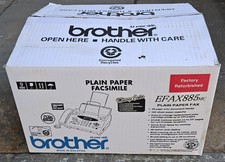 NEW in Box Brother EFax 885MC Plain Paper Fax Machine Message Center and Copier Fax Machine price