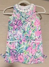Lilly Pulitzer Girls 6 Shift Dress Multicolor Floral Girls' Tunic price