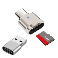 Type C To Micro SD TF Card Reader OTG USB Adapter Converter For Samsung Phone Mobile Phone Converter - Adapter price