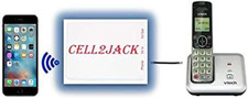 CELL2JACK Cell Phone to Landline Adapter Home Phone Converter Make Receive Calls Mobile Phone Converter - Adapter price
